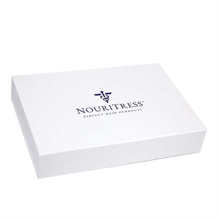White Magnetic Closure Box