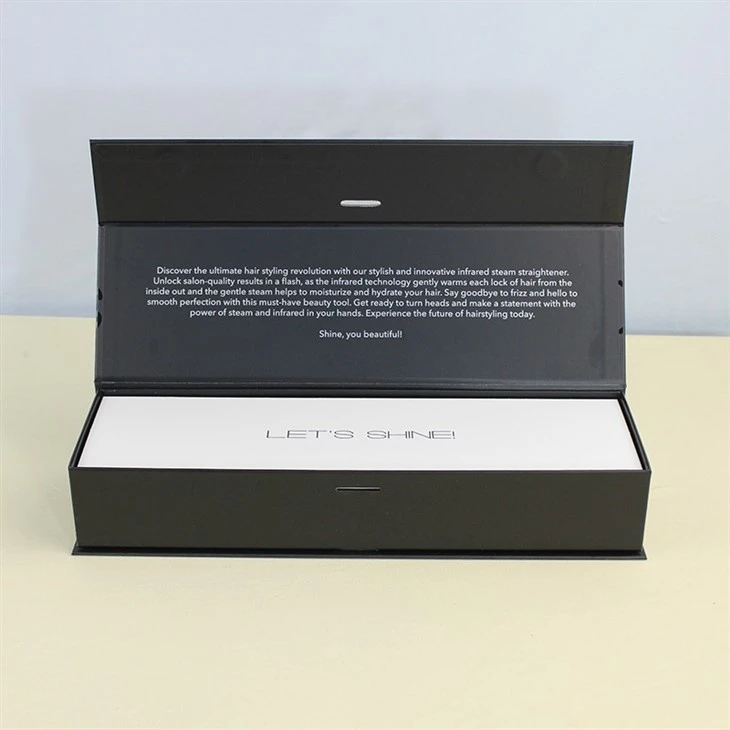 Black Magnetic Box With Ribbon (8)